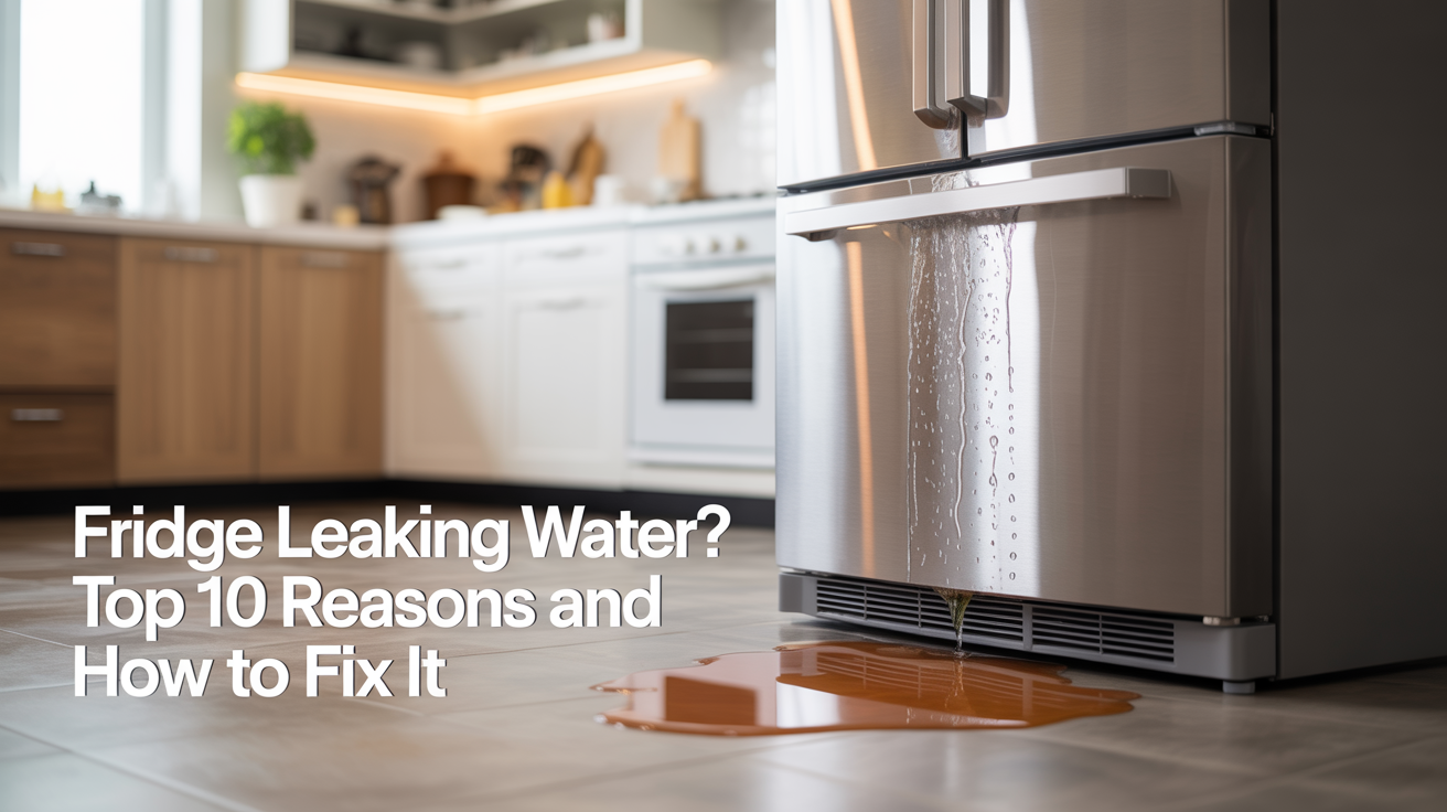 Fridge Leaking Water? Top 10 Reasons & How to Fix It