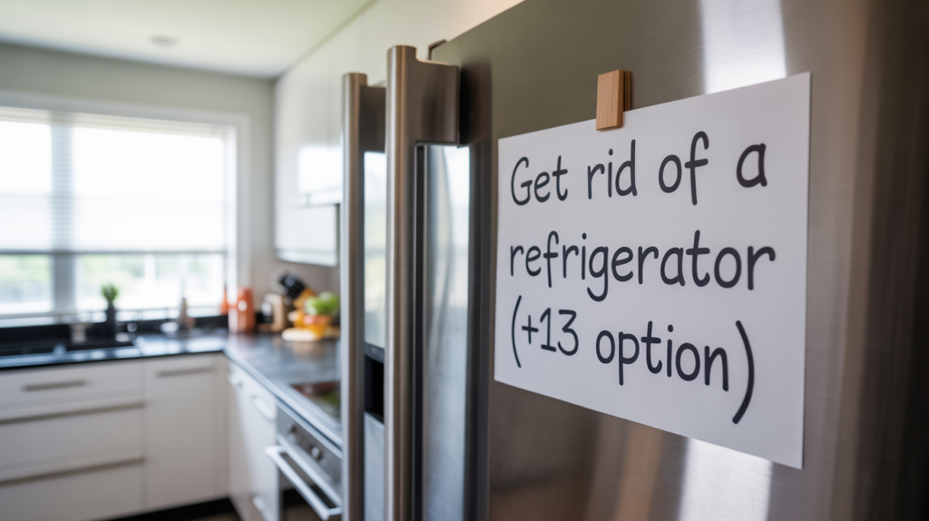 How to Get Rid of a Refrigerator [ +13 Option]